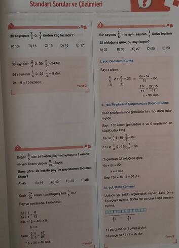 Tyt çap matematik fasikül