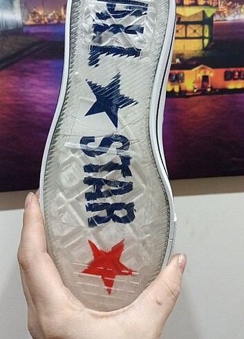 36 Beden Uzun Converse All Star Siyah