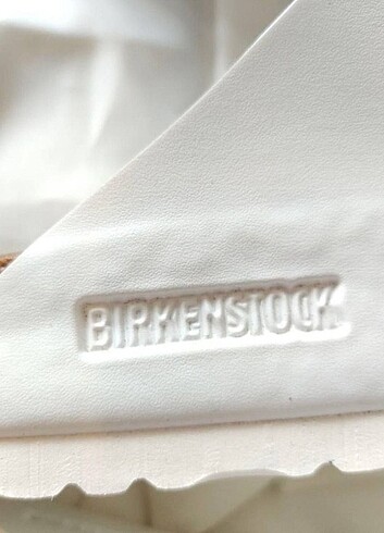 38 Beden beyaz Renk Birkenstock Kadın Terlik 