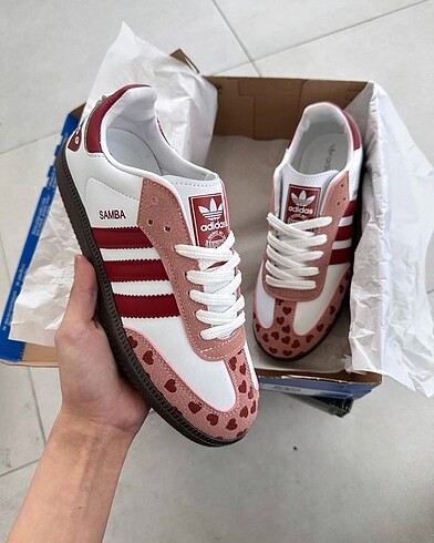 37 Beden pembe Renk Adidas Samba Kalpli