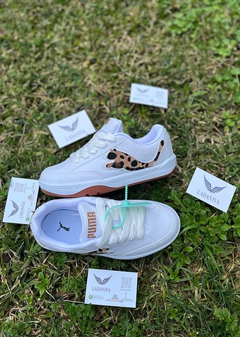 Puma Leopar desenli spor ayakkabı - Görsel 2