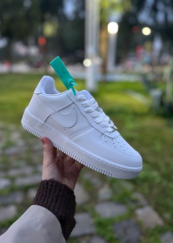 Nike Air Force Beyaz Dusuk Bilekli Sneaker