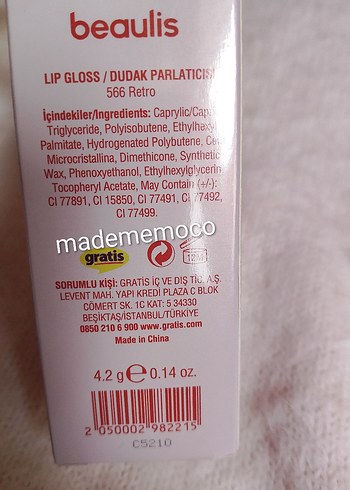 beaulis dudak parlatıcı - Görsel 4