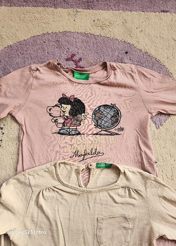 Renkli Ayıcık Desenli Örgü kiz cocuk  Kazak - Görsel 3