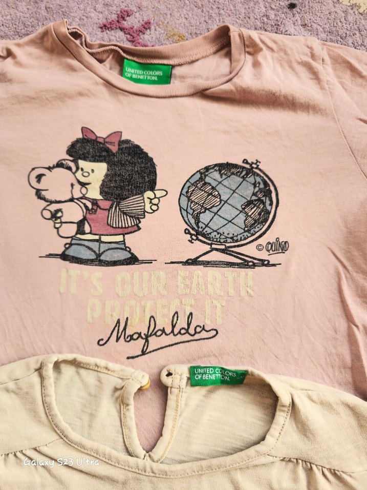 Renkli Ayıcık Desenli Örgü kiz cocuk  Kazak - Görsel 4