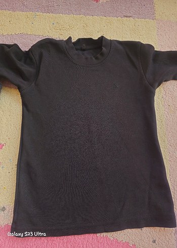 Erkek Çocuk Kırmızı Örme Sweatshirt - Görsel 6