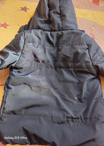 Kürklü Kapüşonlu Erkek Çocuk mont - Görsel 2