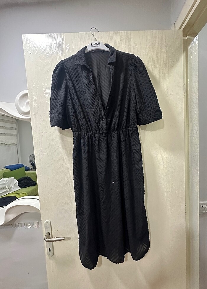 Siyah elbise - Görsel 3