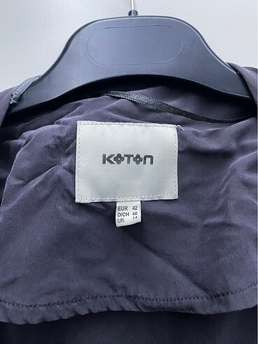 42 Beden Koton trençkot