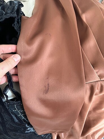 Saten elbise - Görsel 4