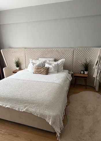 Bej karyola (Bazasız) - Görsel 2