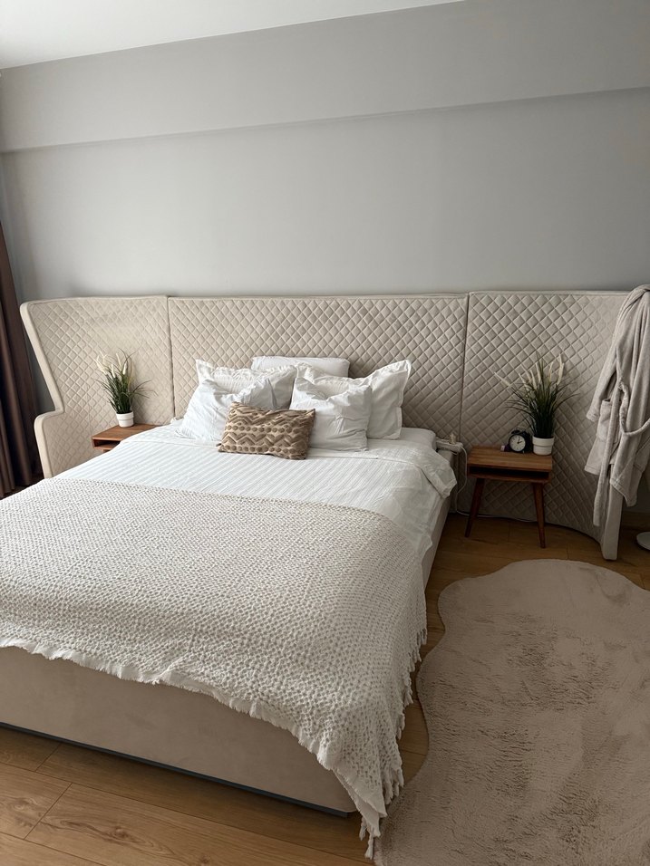 Bej karyola (Bazasız) - Görsel 2