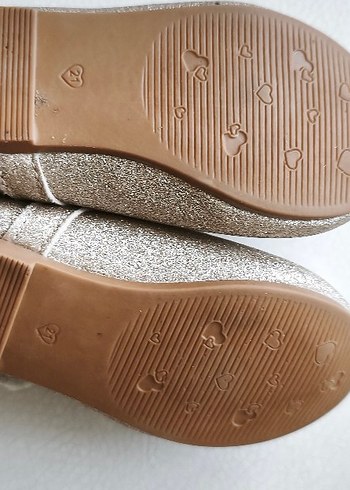 sarı Gold simli Babet - Görsel 3