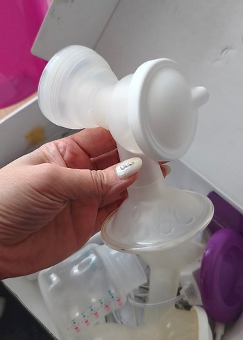 Çiftli Elektrikli Göğüs Pompası Beyaz - Görsel 4