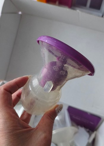 Beyaz Elektrikli Göğüs Pompası Seti mochi dahil - Görsel 5