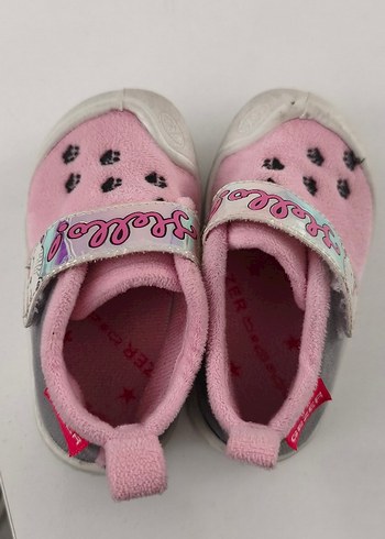 Kız Çocuk Pembe Leopar Desenli Sıcak Terlik - Görsel 5