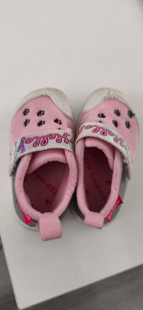 Kız Çocuk Pembe Leopar Desenli Sıcak Terlik - Görsel 5