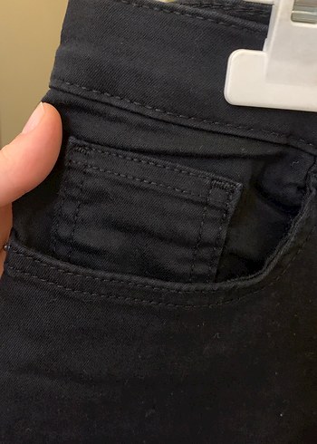 Siyah Erkek Normal Kesim Denim Pantolon - Görsel 4