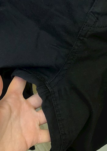 Siyah Erkek Normal Kesim Denim Pantolon - Görsel 2