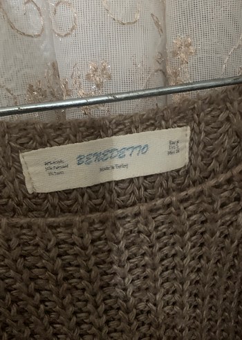 Bej Örgü Kadın Kazak - Görsel 3