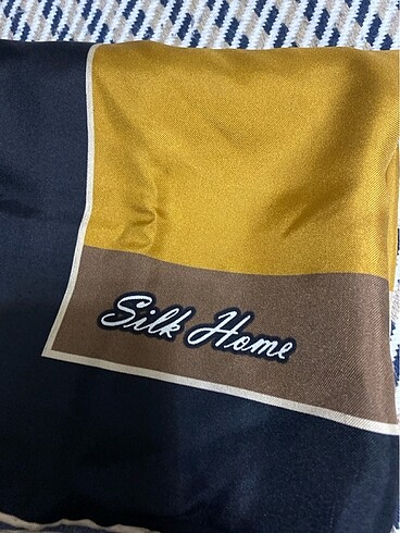  Beden çeşitli Renk Silk home twil eşarp