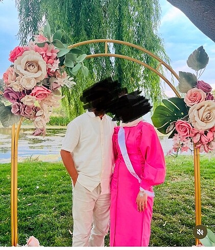 Diğer Pembe kalem tarz elbise ????