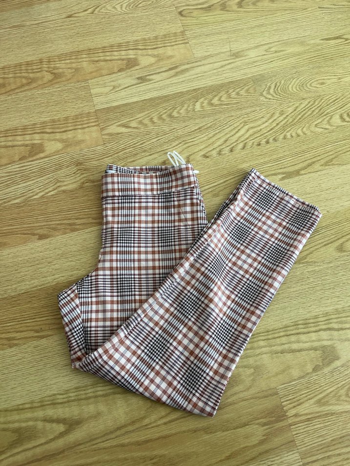 Kadın Regular Fit Midi Kumaş Pantolon - Görsel 2