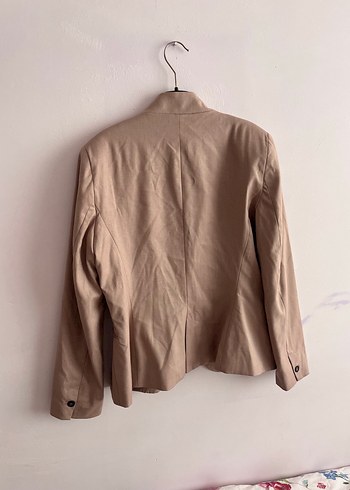 Bej Kadın  Blazer Ceket - Görsel 5