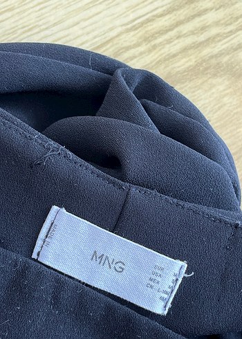 Siyah Kadın Midi Kumaş Pantolon - Görsel 4