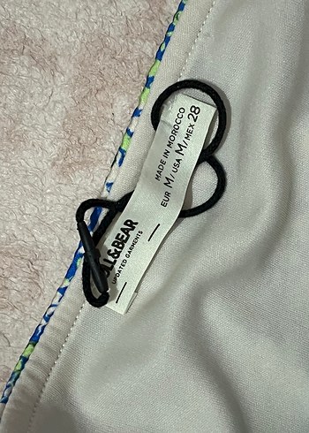 Pull and Bear Bohem Çok Renkli Uzun Askılı Elbise