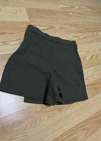 Haki şort etek - Görsel 7