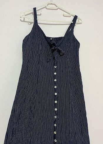 Ltb çizgili elbise - Görsel 5