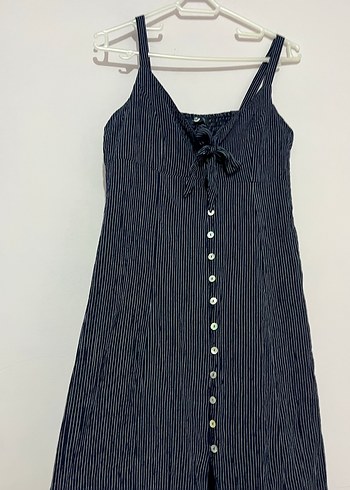 Ltb çizgili elbise - Görsel 6