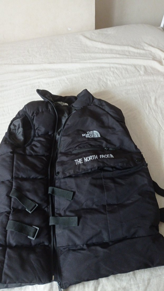 Siyah Fermuarlı The North Face Yelek - Görsel 3