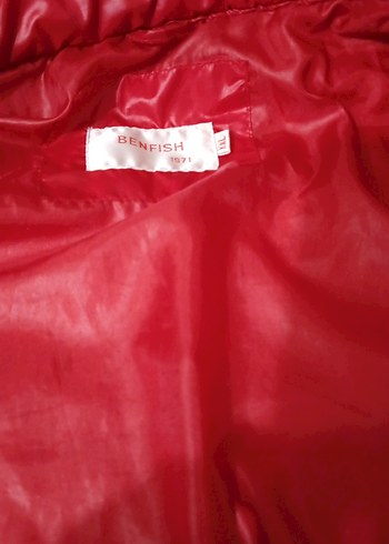 Kırmızı Parlak erkek mont yenii - Görsel 5