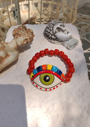 Beden çeşitli Renk Bodrum cam boncuk ve seramik detay