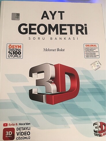 3D Ayt Geometri soru bankası