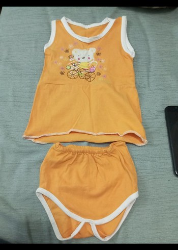 Yazlık Kız Bebek Plaj Kıyafeti