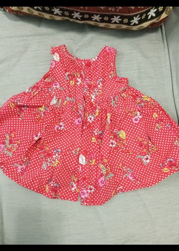 Yazlık Kız Bebek Elbisesi