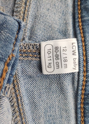 LC Waikiki kız bebek kot pantolon