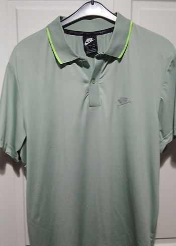 Nike Acik Yesil Polo Tisort