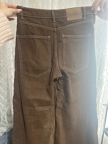 36 Beden bershka kahverengi pantolon