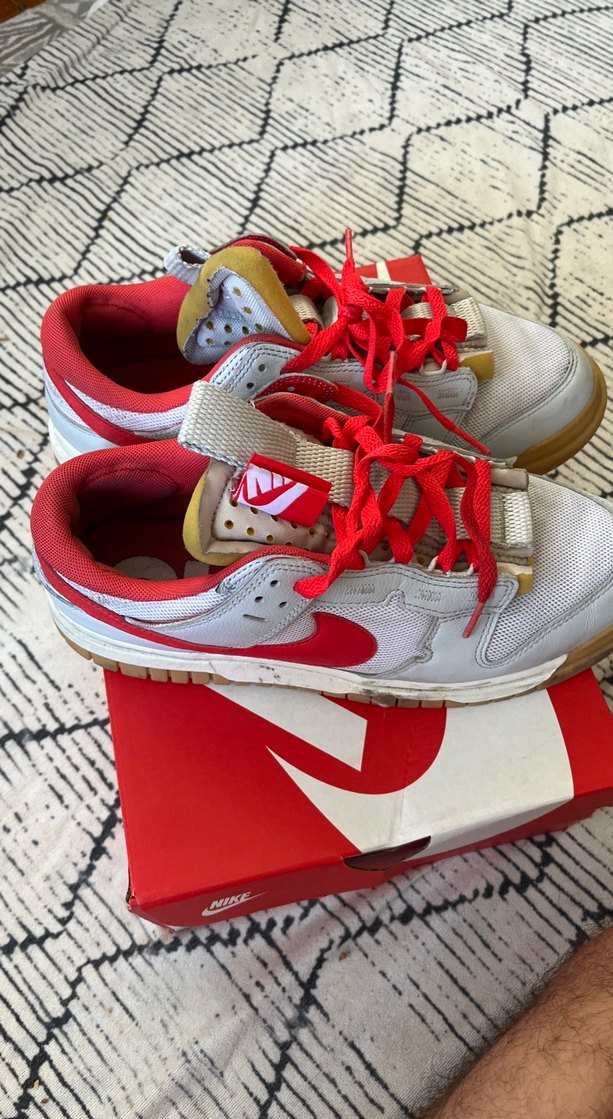 Nike Air dunk jumbo sneaker Kırmızı Erkek Spor Ayakkabı - Görsel 2