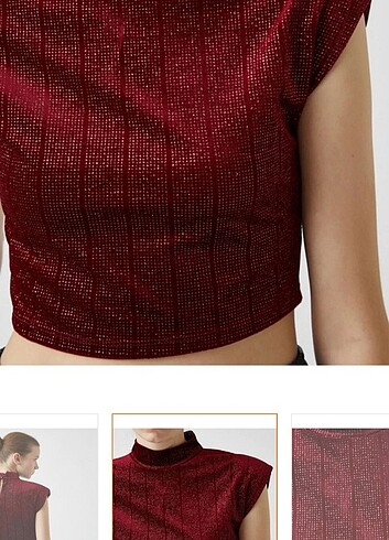 Koton Simli Crop