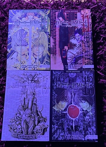 Death Note 10,11,12 ve 13 .kitabı