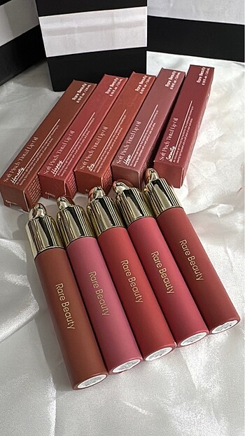 RARE BEAUTY 5 li ruj SEPHORA çantalı