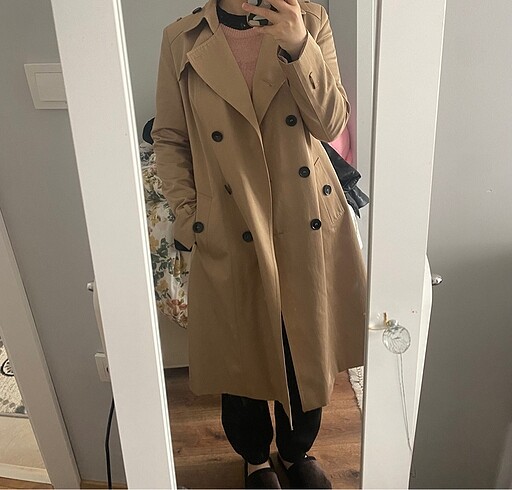 ekol trençkot camel
