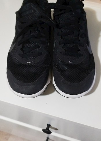40,5 Beden Siyah Bağcıklı Spor Kadın Sneakers