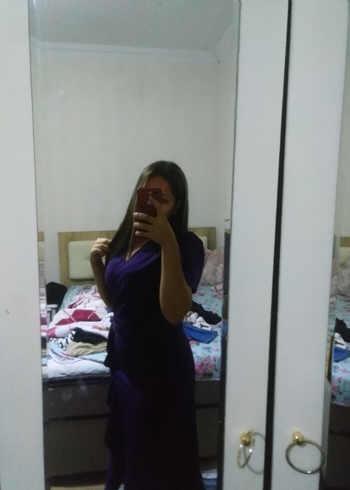 Midi abiye elbise  - Görsel 2