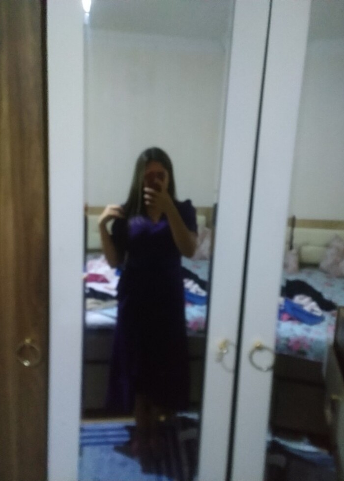 Midi abiye elbise  - Görsel 4